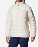 Columbia Powder Lite Off-White Full Zip Jacket