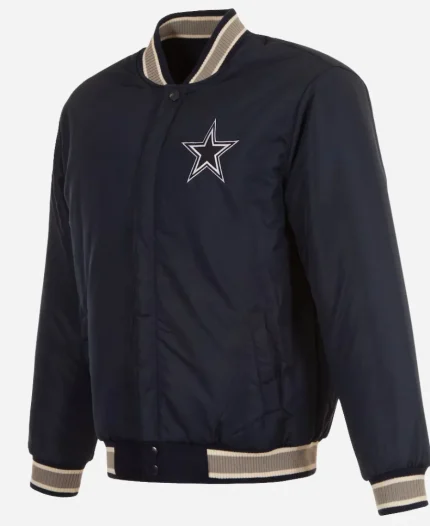 Cowboys JH Design Reversible Varsity Jacket