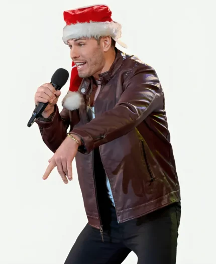 Craig Geoghan Finding Mr. Christmas Brown Jacket