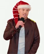 Craig Geoghan Finding Mr. Christmas Leather Jacket