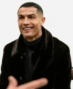 Cristiano Ronaldo Black Velvet Jacket