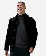 Cristiano Ronaldo White House Black Velvet Jacket