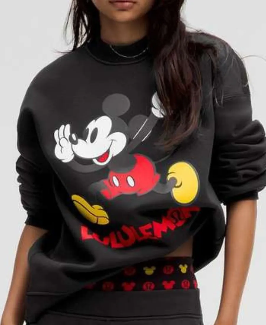 DISNEY x LULULEMON MICKEY MOUSE Sweatshirt DISNEY x LULULEMON MICKEY MOUSE Sweatshirt