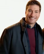 Daniel Lissing Movie Single on the 25th Grey Wool Jacket