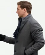 Daniel Lissing Movie Single on the 25th Wool Jacket - Grey