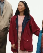 Debbie Fan Joy Ride 2023 Jenny Chen Red Cotton Jacket