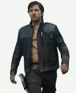 Diego Luna Andor Leather Jacket