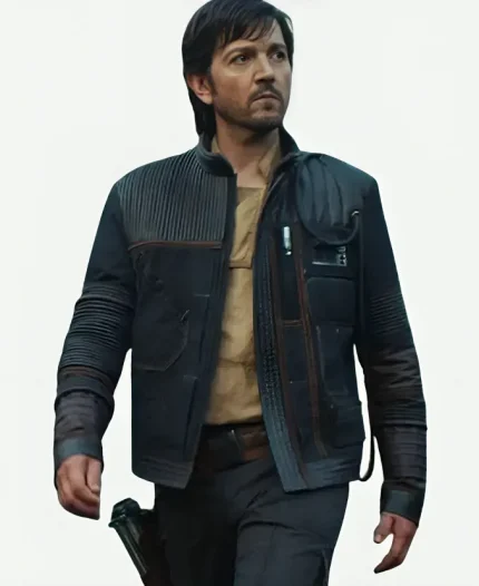 Diego Luna Andor S02 Leather Jacket