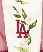 Dodgers Cosmetic Pink Floral Jacket