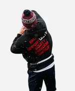 Drake Maye New England Patriots 2025 Inspire Change Black Hoodie