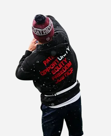 Drake Maye New England Patriots 2025 Inspire Change Black Hoodie