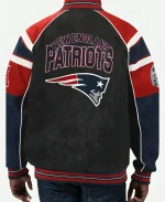Drake Maye New England Patriots Varsity Bomber Jacket