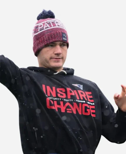 Drake Maye Patriots Inspire Change Hoodie