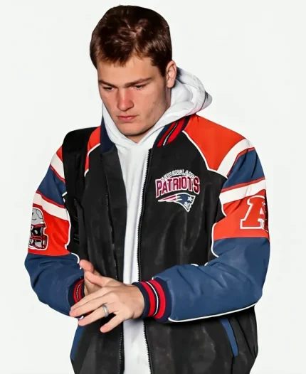Drake Maye Patriots Jacket