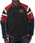 Drake Maye Patriots Varsity Bomber Jacket
