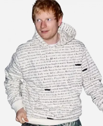 Ed Sheeran Cavaliers v Knicks Printed Hoodie