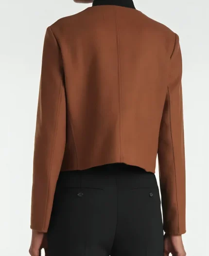 Edie Falco Brown Jacket