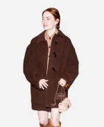Emma Stone Toggle Coat