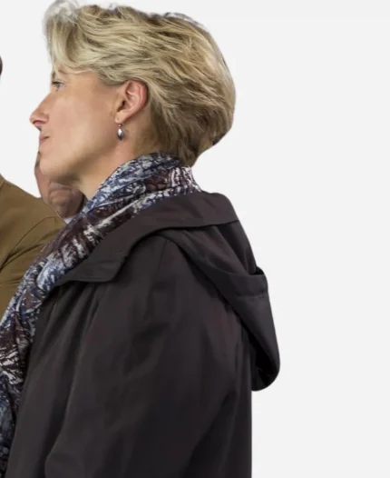 Emma Thompson A Walk in the Woods Hooded Jacket - Brown