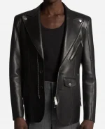 Eyes Closed Zayn Malik Black Leather Jacket