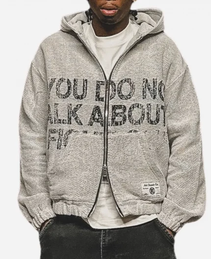 FIGHT CLUB Tapestry Zip Up Hoodie