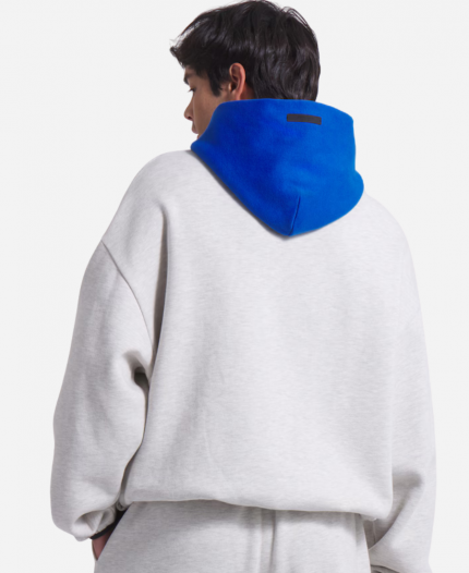 Fear of God ESSENTIALS X NBA New York Knicks Pullover Heather Gray Hoodie