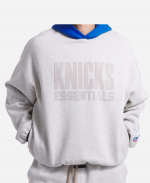 Fear of God Essentials NBA New York Knicks Hoodie - Heather Gray 
