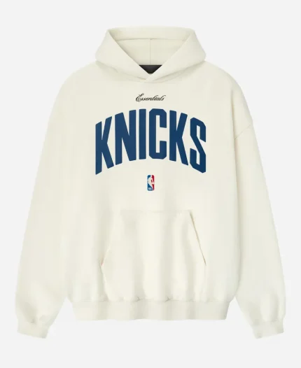 Fear of God x NBA Knicks 90’s Cream Hoodie