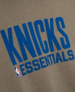 Fear of God x NBA Knicks Sport Hoodie - Gray & Orange