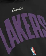 Fear of God x NBA Los Angeles Lakers 90’s Black Pullover Hoodie