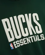 Fear of God x NBA Milwaukee Bucks Hunter Sport Green Hoodie