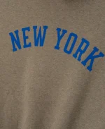 Fear of God x NBA New York Knicks Sport Hoodie - Gray & Orange