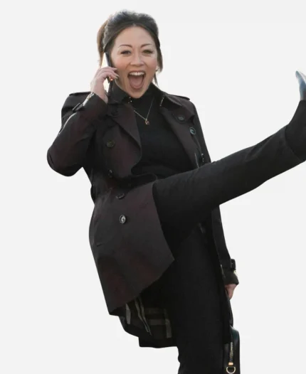 Fiona Rene Maroon Coat