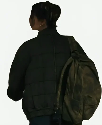 Fivel Stewart Alert Missing Persons Unit S01 Green Quilted Jacket