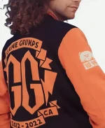 Game Grumps 10th Anniversary Varsity Jacket - Black & Orange