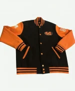 Game Grumps Black And Orange Varsity Jacket 