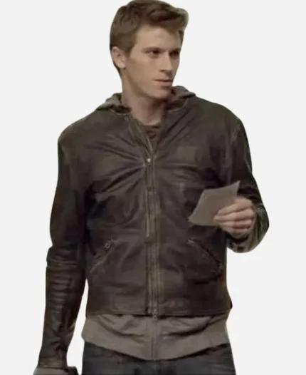 Garrett Hedlund Tron Legacy Sam Flynn Brown Leather Jacket