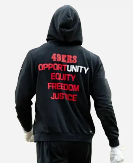 George Kittle 49ers Inspire Change Black Hoodie