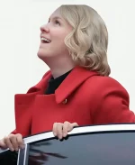 Ginna Claire Mason A Heidelberg Holiday Wool Coat - Red