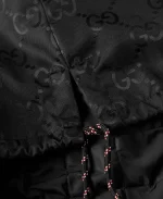 Gucci Padded Logo Black Hooded Jacket