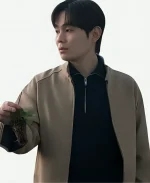 Han Se Jin Brown Wool Jacket
