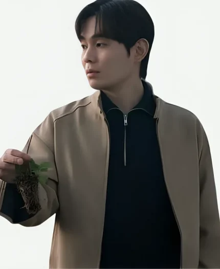 Han Se Jin Brown Wool Jacket