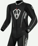 Harry Melling Pillion Black Racer Jacket - Image 4