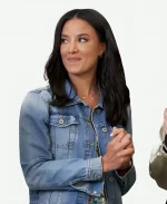 Heather Hemmens A Pinch Of Portugal Anna Blue Denim Trucker Jacket