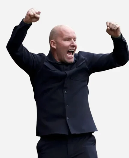 Henrik Pedersen Black Wool Jacket