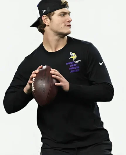 J.J. McCarthy Vikings Inspire Change T-Shirt