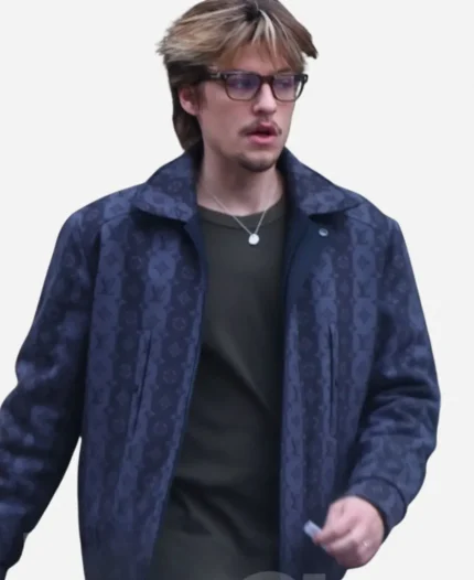 Jake Bongiovi NYC Louis Vuitton x NIGO Blue Blouson Jacket
