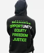Jaxon Smith-Njigba Seahawks 2025 Inspire Change Black Hoodie