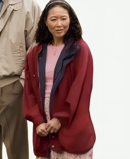 Jenny Chen Joy Ride Cotton Jacket - Red