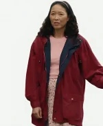 Jenny Chen Joy Ride Red Jacket
